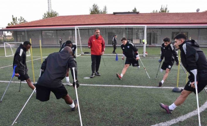 Şahinbey Belediyesi Ampute Futbol Takımı yeni sezona hazırlanıyor