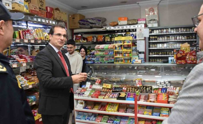 Salihli Kaymakamı Güldoğan, esnafın talep ve sorunlarını dinledi