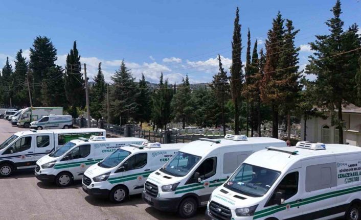 Samsun Büyükşehir’den cenaze yakınlarına ulaşım ve taziye desteği