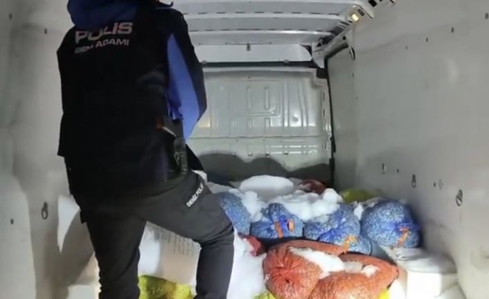 Samsun polisinden kaçak midye operasyonu