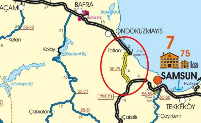 Samsun’da 15 milyar TL’lik dev proje: "Batı Çevre Yolu"
