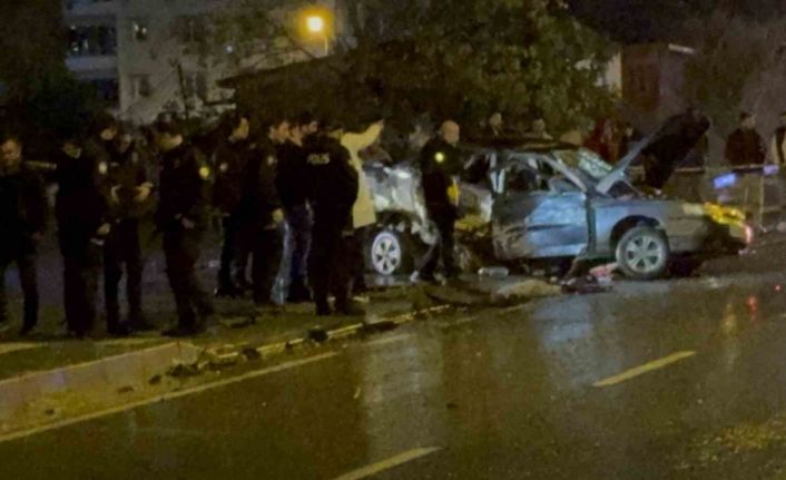 Samsun’da iki otomobil çarpıştı: 2 ölü, 2 yaralı