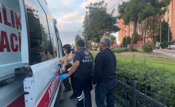 Samsun’da motosiklet ile pikap çarpıştı: 1 yaralı