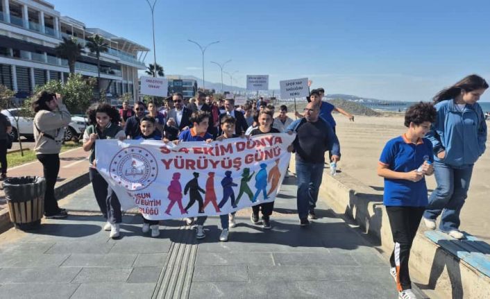 Samsun’da sağlıklı yaşam yürüyüşü