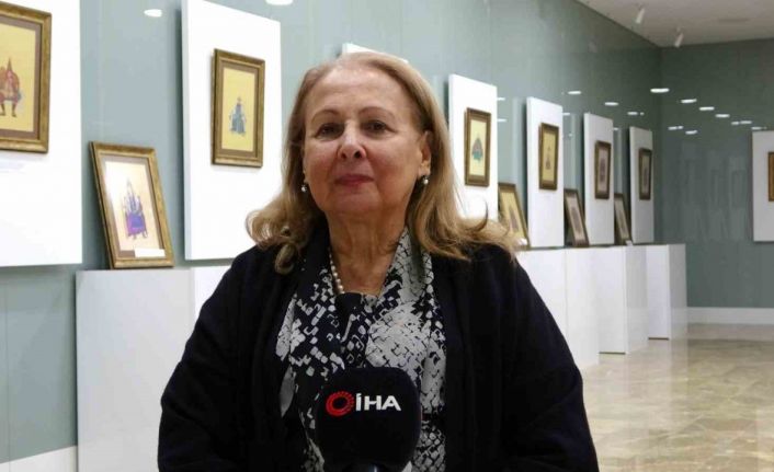 Sanatçı Ruhsar Özer, 53 minyatür eserini Kütahya’da sergiledi