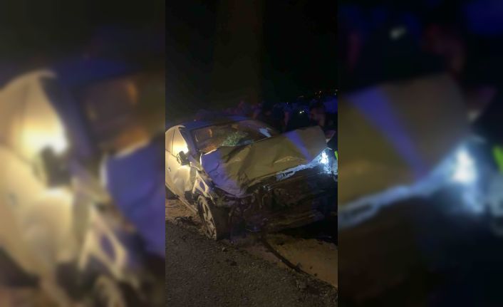 Şanlıurfa’da 2 otomobil çarpıştı: 1 ölü, 4 yaralı