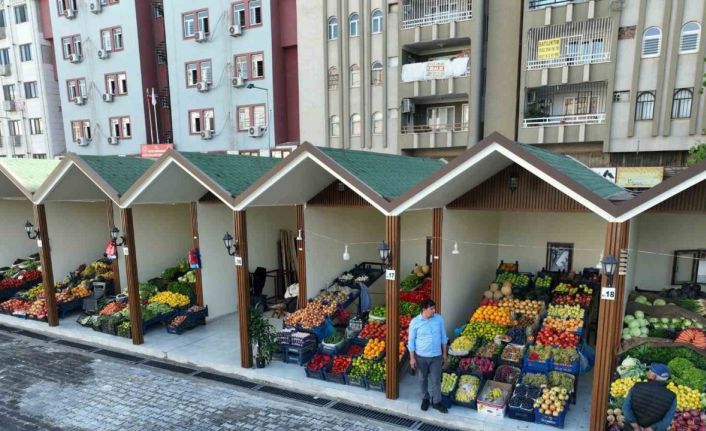 Şanlıurfa’da görüntü kirliliği oluşturan pazarın yerini modern pazar aldı