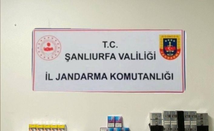 Şanlıurfa’da kaçakçılık operasyonu