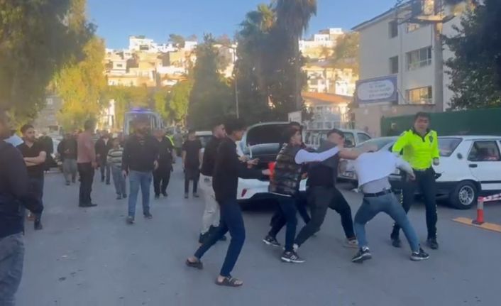 Şanlıurfa’da kaza sonrası kavga kamerada