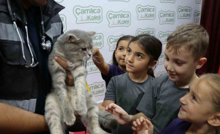 Şanlıurfa’da minik kalplere hayvan sevgisi aşılandı