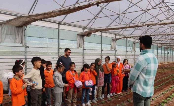 Şanlıurfa’da öğrenciler doğa ve tarımla buluşuyor