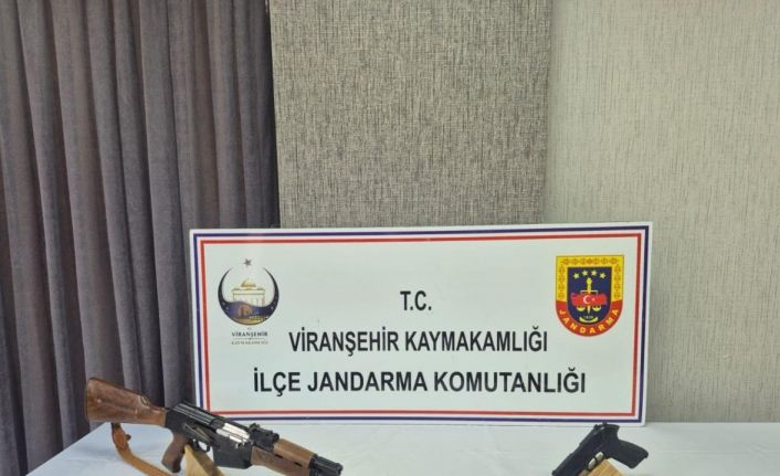 Şanlıurfa’da ruhsatsız silah operasyonu: 1 gözaltı
