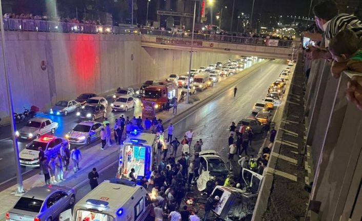 Şanlıurfa’da trafik kazasında ağır yaralanan sürücü öldü: 4 yaralı