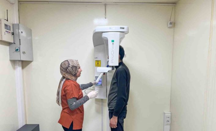 Sarıgöllüler artık diş röntgeni için ilçe dışına gitmeyecek