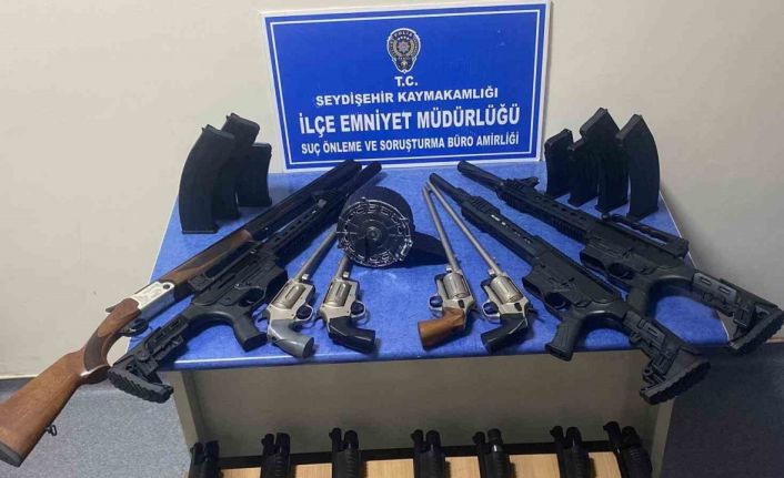 Seydişehir’de usülsüz üretim tüfek sevkiyatına darbe