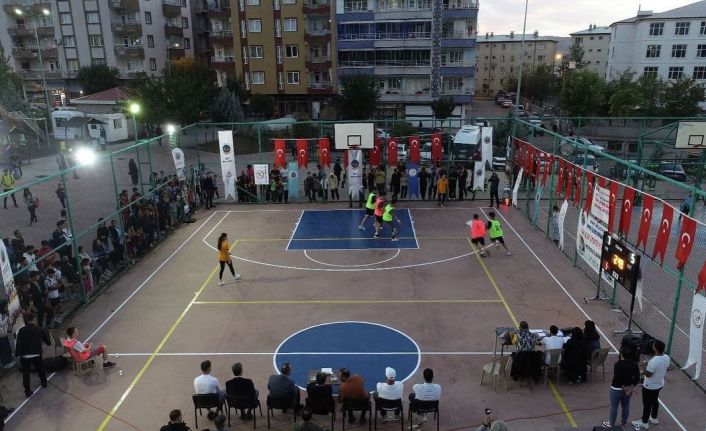 Siirt’te "3x3 Sokak Basketbolu Turnuvası" için geri sayım başladı