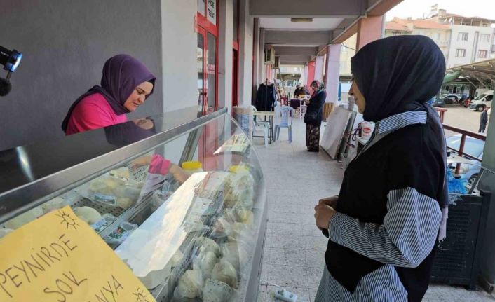 Sındırgı’da kadınlar üretiyor, doğal peynirler sofralara ulaşıyor