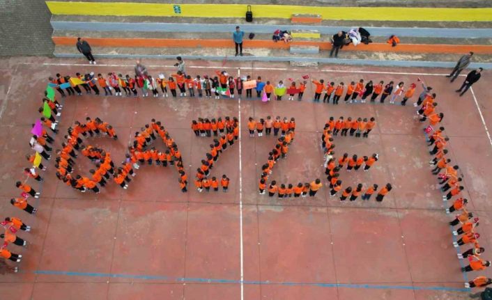 Sındırgı’da miniklerden Gazze’ye anlamlı destek