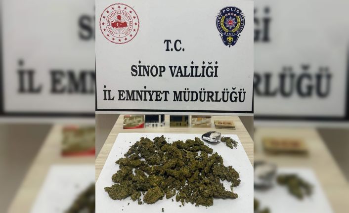 Sinop’ta uyuşturucu operasyonu