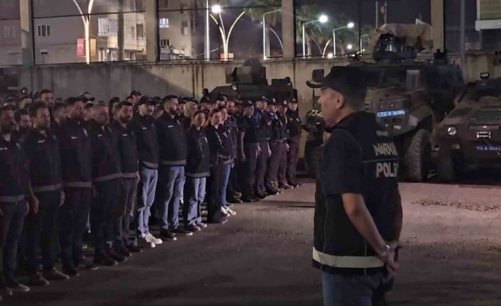 Şırnak ve Mersin’de uyuşturucu satıcılarına operasyon: 14 gözaltı