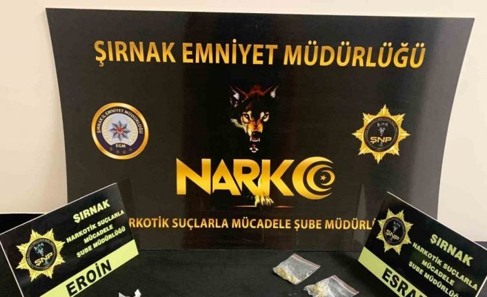 Şırnak’ta asayiş, kaçakçılık ve narkotik operasyonu: 4 tutuklama