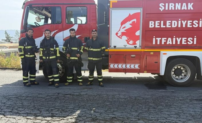 Şırnak’ta askeri personele yangın eğitimi
