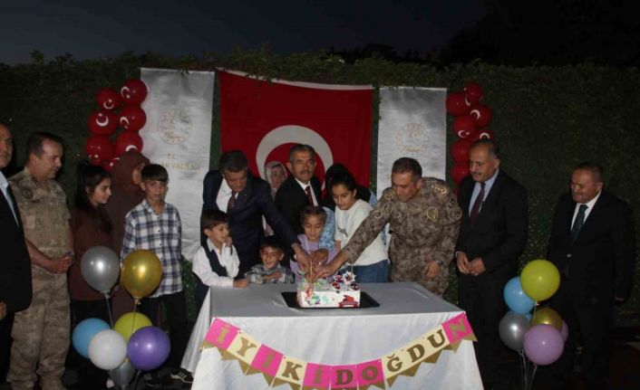 Şırnak’ta şehit çocuklarına doğum günü kutlaması