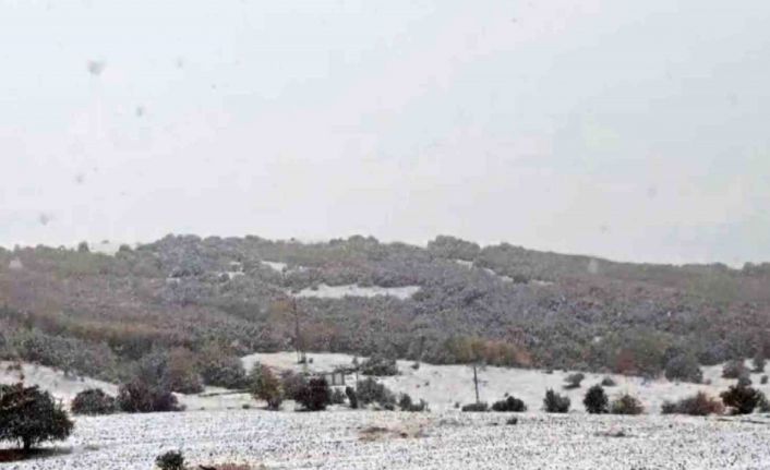 Sivas’ta yüksek kesimlerde kar etkili oldu