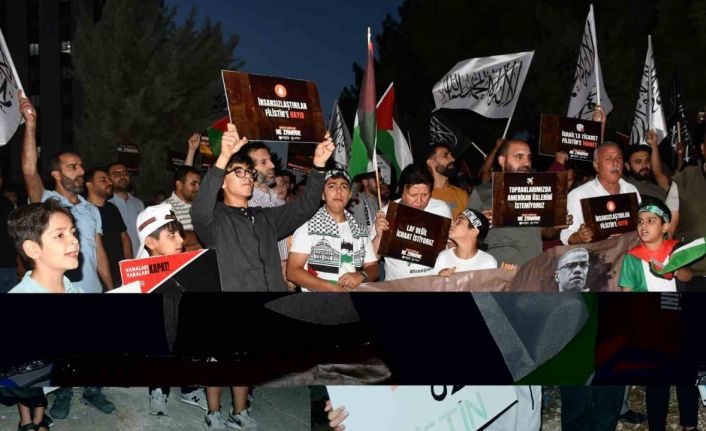 Siverek’te Sumud Filosu’na destek konvoyu