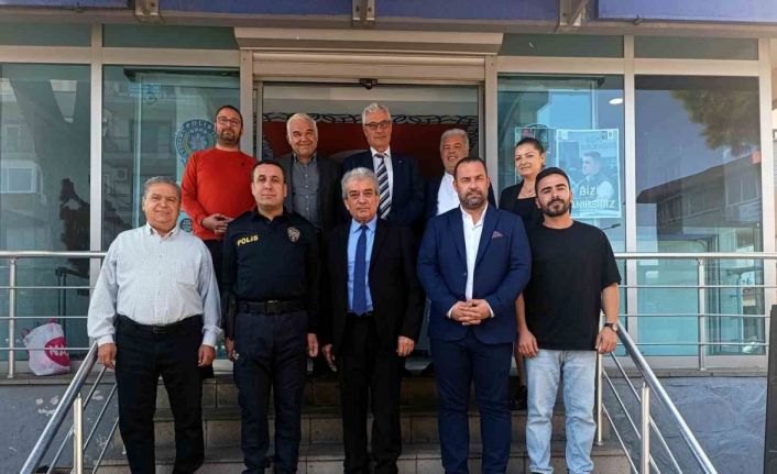 Sökeli gazeteciler, Emniyet Müdürü Çetinkaya ile görüştü