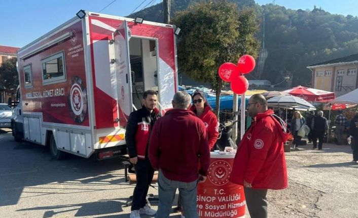 Sosyal hizmetler vatandaşın ayağına gitti