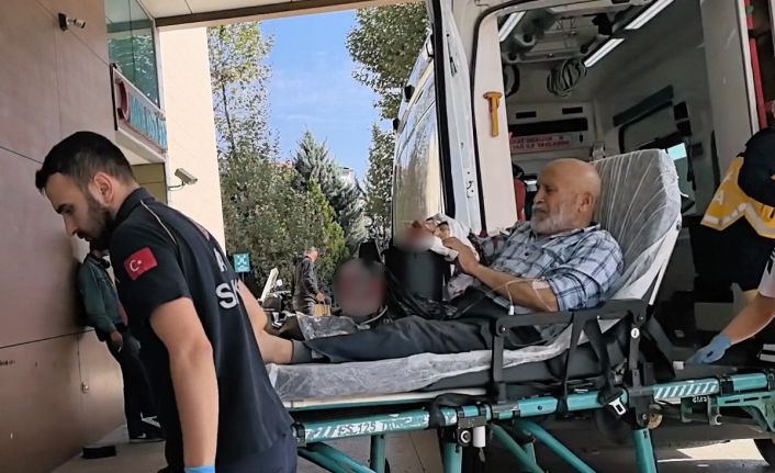 Spiralle el, kol ve bacağını kesen adam yaralandı