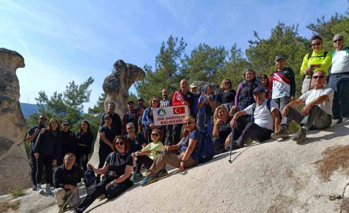 Sporcular doğanın kalbinde buluştu