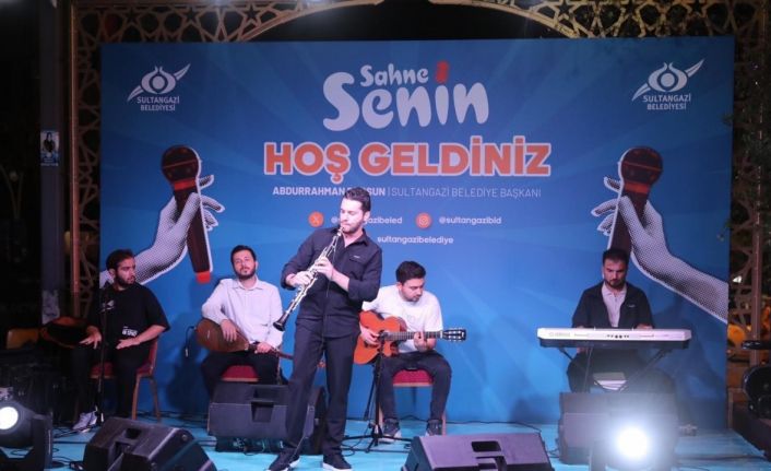 Sultangazi’de "Sahne Senin"