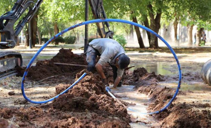 Sur dipleri güzelleştiriliyor