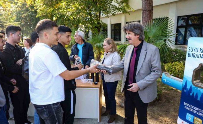 Suyu plastikten arındıran proje BUÜ’de hayata geçirildi