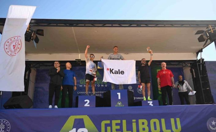 Tarihi Alan’da düzenlenen Uluslararası Gelibolu Maratonu sona erdi