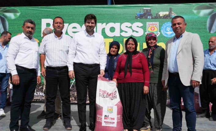 Tarsus’ta üreticiye yüzde 50 hibe destekli tohum desteği