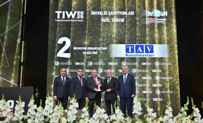 TAV Havalimanları, İnovaLİG’de ödüle layık görüldü