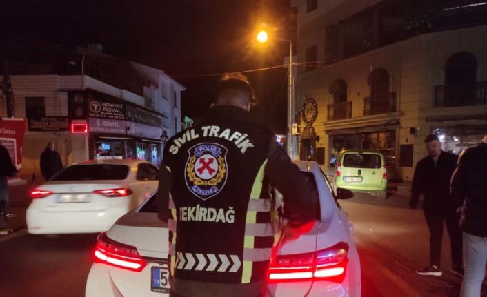 Tekirdağ’da sivil polisi vale sanan alkollü sürücü yakalandı
