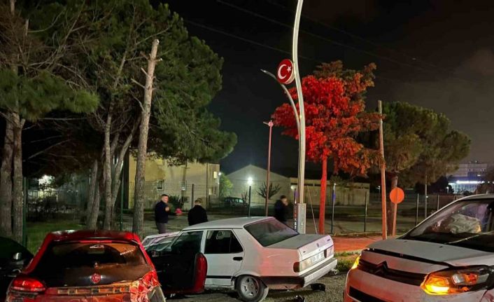 Tekirdağ’da zincirleme trafik kazası: 3 yaralı