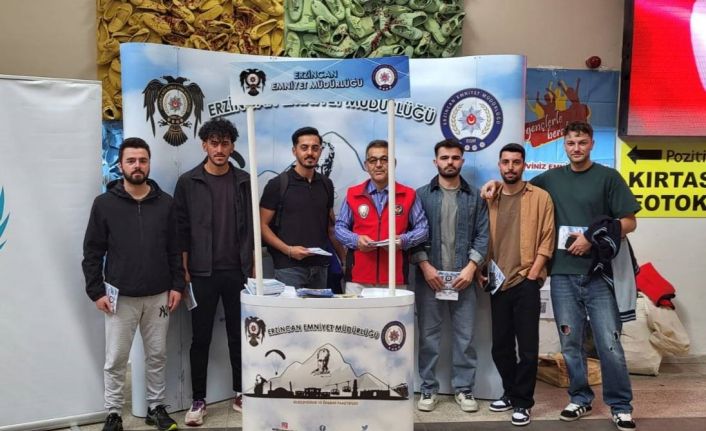 TEM ekipleri üniversiteli gençleri bilgilendirdi