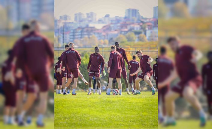 Trabzonspor, Galatasaray maçının hazırlıklarını tamamladı