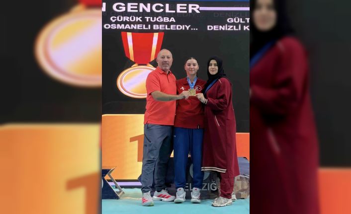 Tuğba Çürük Türkiye Şampiyonluğuyla Balkan ve Avrupa kapılarını araladı