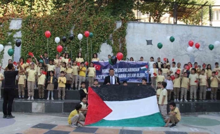Tunceli’de öğrencilerden Filistin’e destek