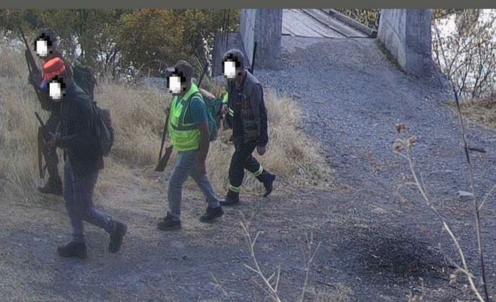 Tunceli’de usulsüz av yapan 11 şahsa 88 bin lira ceza