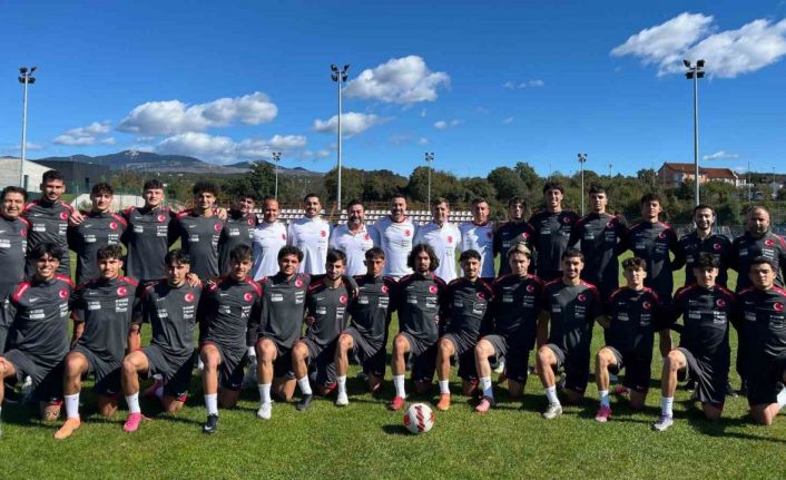 U19 Milli Takımı, Danimarka maçı hazırlıklarına Hırvatistan’da başladı