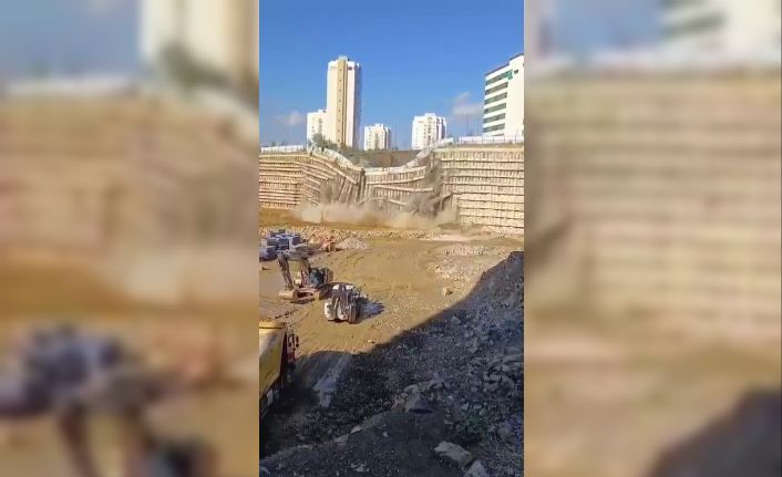 Ümraniye’de yol çöktü: O anlar kamerada