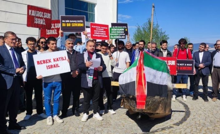 Üniversiteli öğrencilerinden Gazze’ye destek