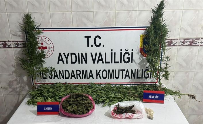 Uyuşturucu satıcısının evinde 498 gram skunk ele geçirildi